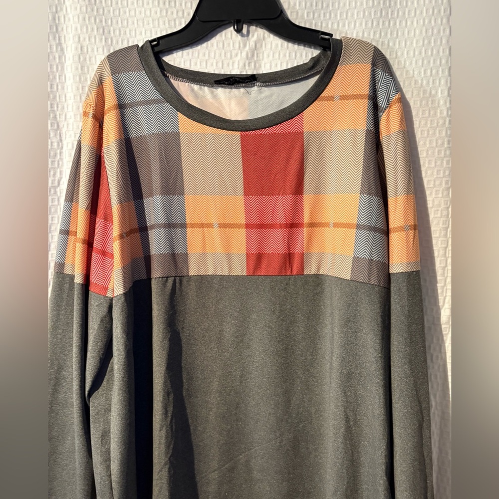 Womens Love U Dear Long Sleeve Shirt/blouse size XL